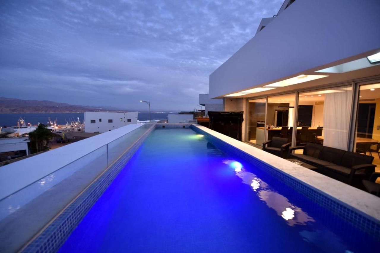 Private Pool Luxury Penthouses Sea View Ejlat Exteriér fotografie