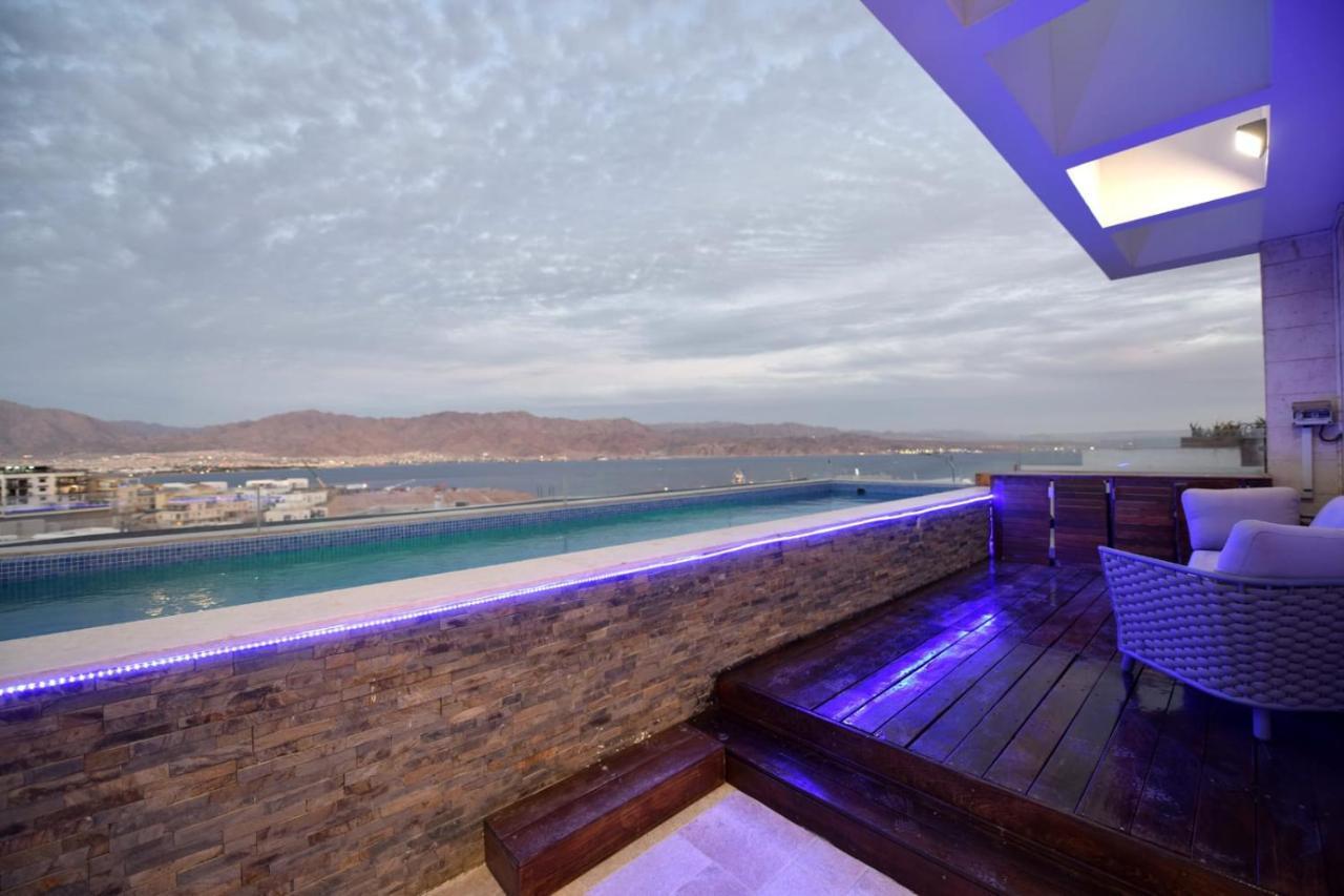Private Pool Luxury Penthouses Sea View Ejlat Exteriér fotografie