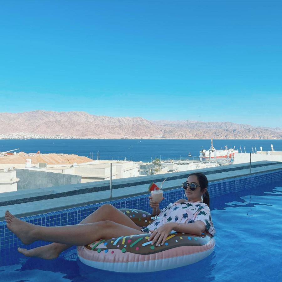 Private Pool Luxury Penthouses Sea View Ejlat Exteriér fotografie
