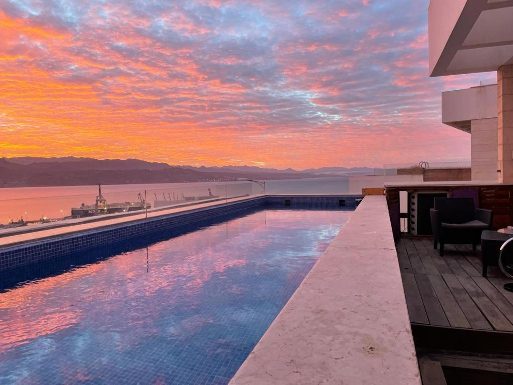 Private Pool Luxury Penthouses Sea View Ejlat Exteriér fotografie